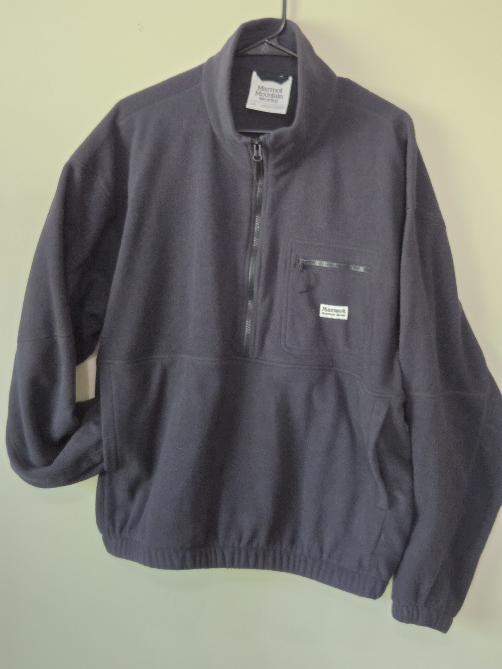 Marmot Mountain Works Men’s Retro Rocklin 1/2-Zip Fleece – Size Large
